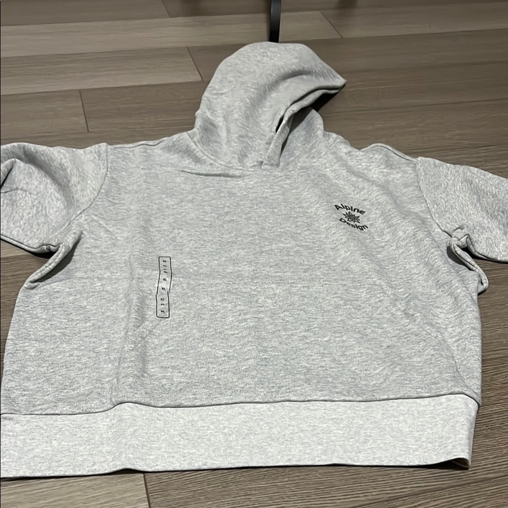 Alpine Design Light grey hoodie